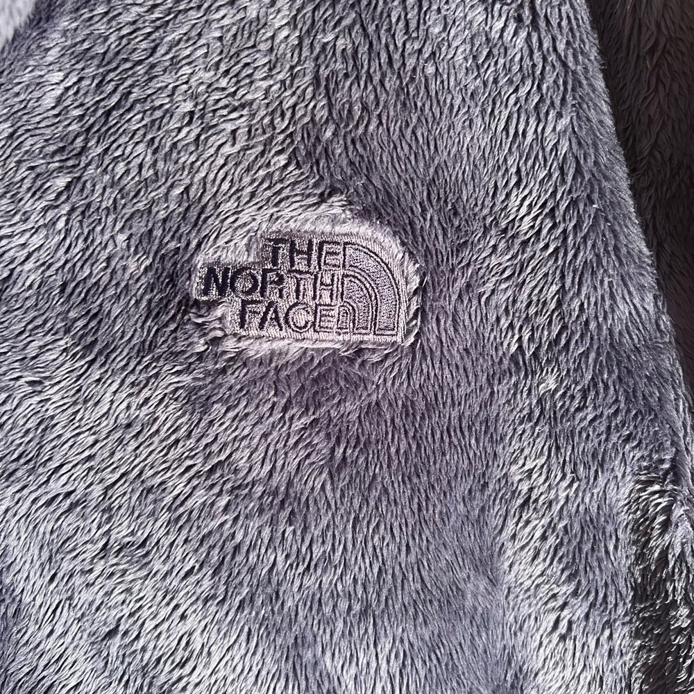 Women’s The North Face Purplish Blue Fleece Zip Up Jacket Size XL - Picture 2 of 4